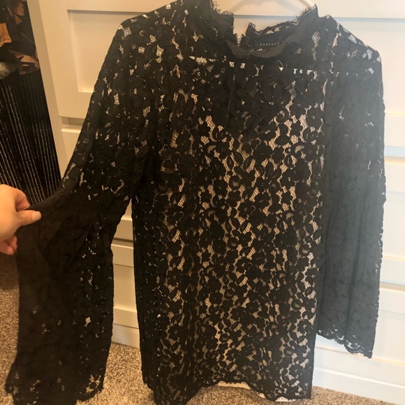 Vici black lace dress. Size medium. - Picture 2 of 2